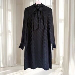 Banana Republic Black Midi Dress